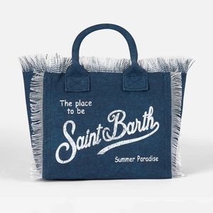 MC2 St. Barth Indigo Beach Bag NWT